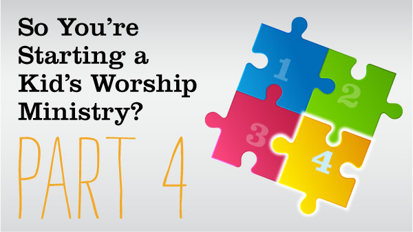 Image for blog about starting a kid's worship ministry