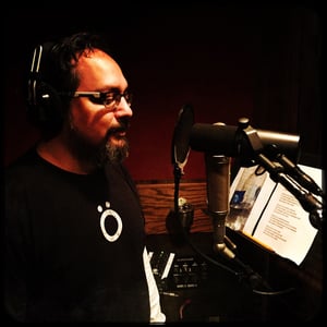 Photo of Todd Agnew recording new worship music
