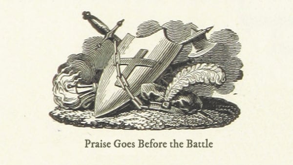 Blog image for Theology of Worship Series--Praise Goes Before the Battle