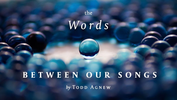 Graphic for Todd Agnew blog about leading worship