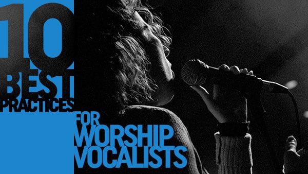 Image for blog about building a worshop team -- best practices for vocalists
