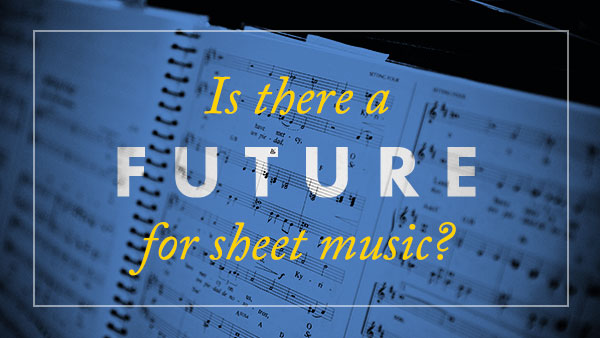 Image for blog asking if the choral subscription service is the future of sheet music